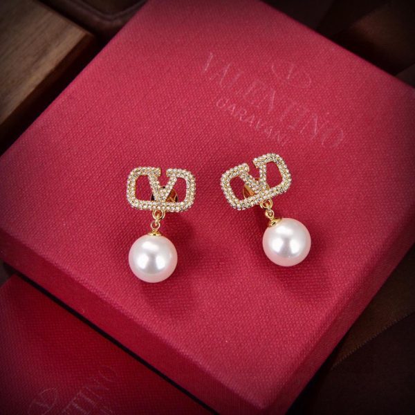 réplica,joyas,joyería,1:1,replica,fake,lujo,barato pendientes Valentino