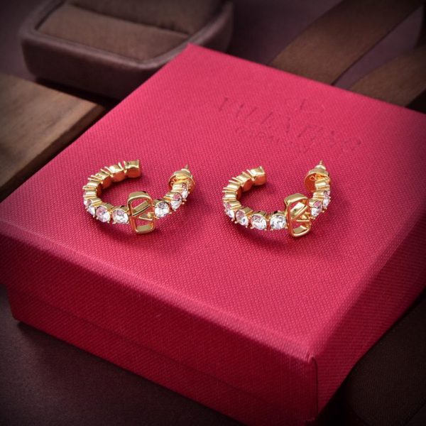 réplica,joyas,joyería,1:1,replica,fake,lujo,barato Nuevos pendientes Valentino