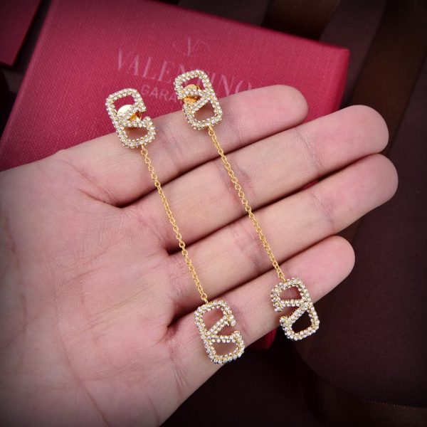 réplica,joyas,joyería,1:1,replica,fake,lujo,barato pendientes Valentino
