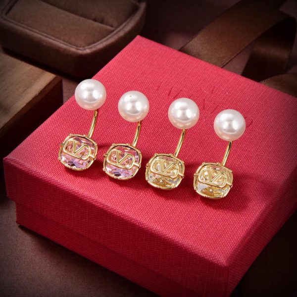 réplica,joyas,joyería,1:1,replica,fake,lujo,barato pendientes Valentino