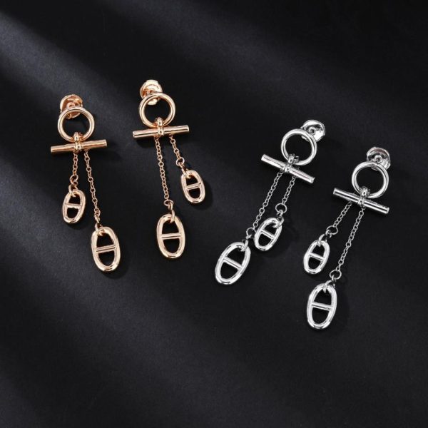 réplica,joyas,joyería,1:1,replica,fake,lujo,barato Pulsera de nariz de cerdo Hermes