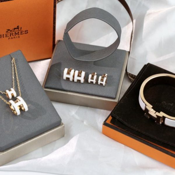 réplica,joyas,joyería,1:1,replica,fake,lujo,barato Conjunto de hebilla Hermes H