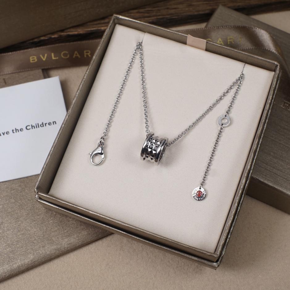 réplica,joyas,joyería,1:1,replica,fake,lujo,barato Collar Bvlgari Little Red Charity Series