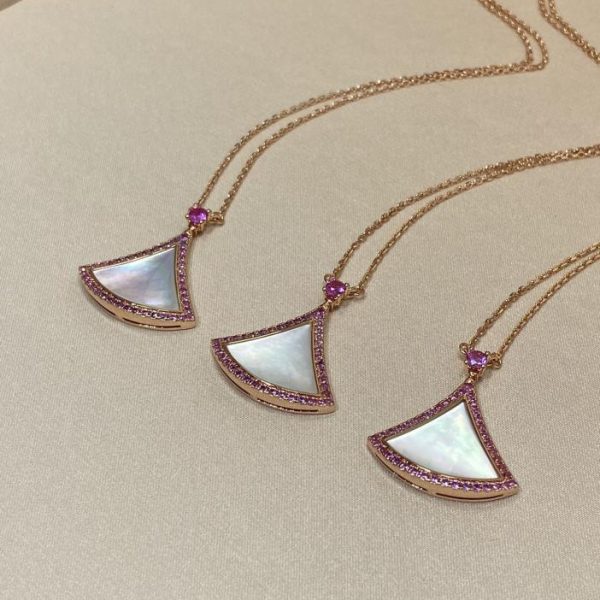 réplica,joyas,joyería,1:1,replica,fake,lujo,barato Collar falda Bvlgari BV
