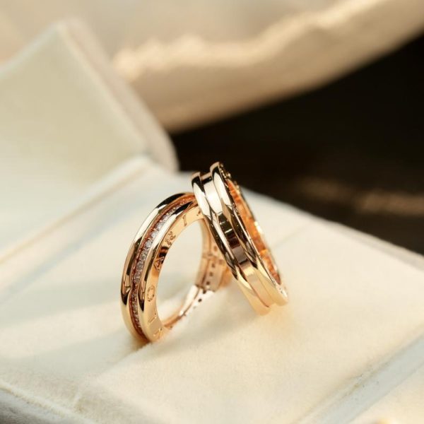 réplica,joyas,joyería,1:1,replica,fake,lujo,barato Anillo Bvlgari Bv con hueso de serpiente y concha blanca
