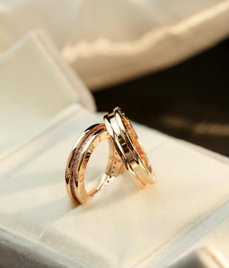 réplica,joyas,joyería,1:1,replica,fake,lujo,barato Anillo único Bvlgari BV Anillo B.zero1