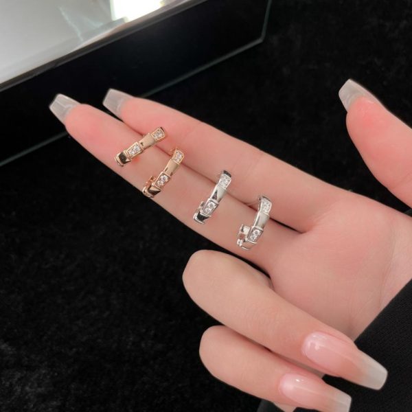 réplica,joyas,joyería,1:1,replica,fake,lujo,barato Pendientes Bvlgari BV Serpenti Viper