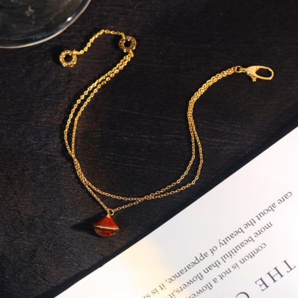 réplica,joyas,joyería,1:1,replica,fake,lujo,barato Pulsera con falda pequeña Bvlgari Divas Deram