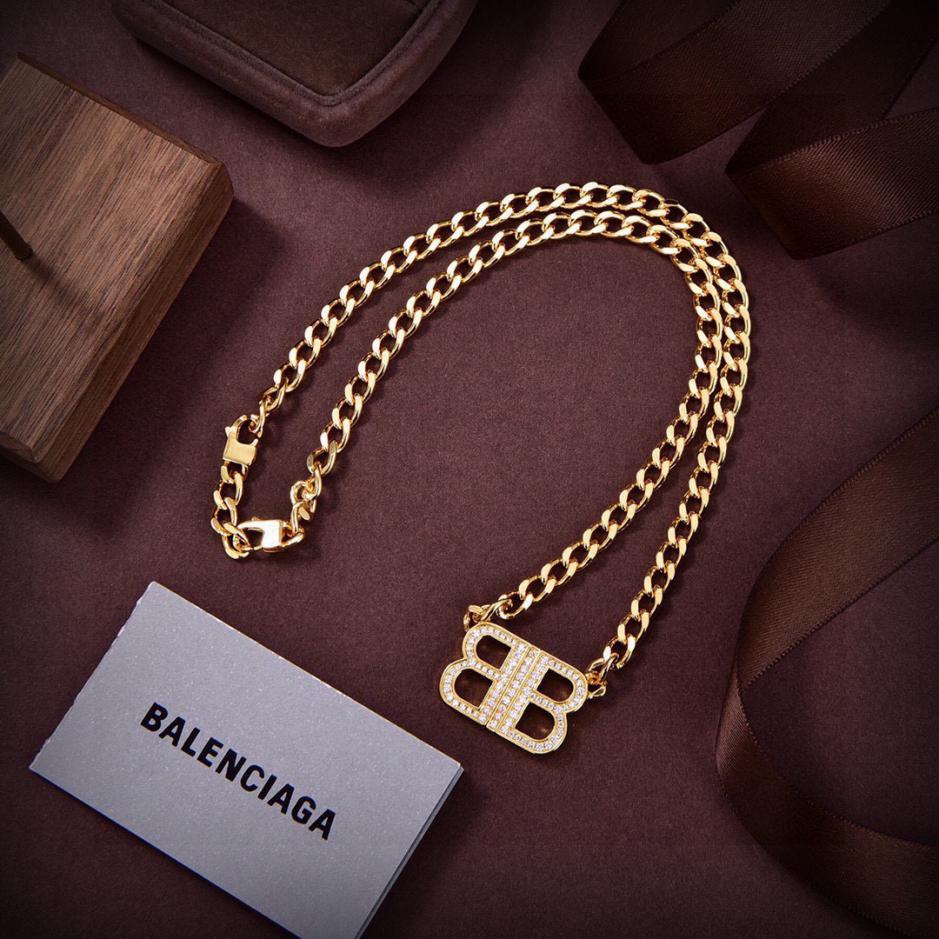 réplica,joyas,joyería,1:1,replica,fake,lujo,barato Collar Balenciaga