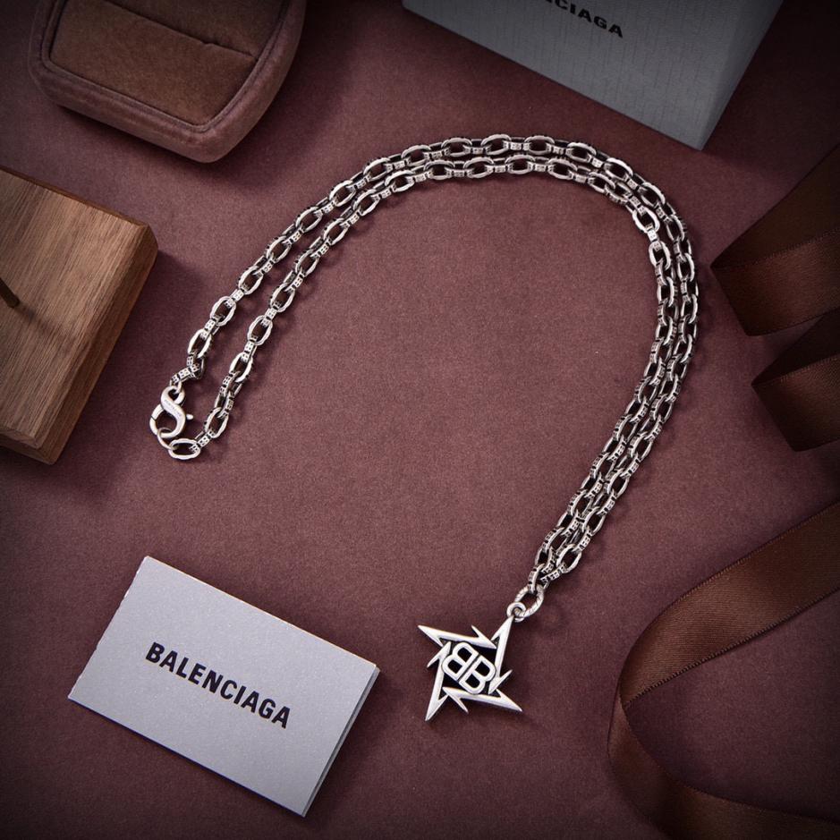 réplica,joyas,joyería,1:1,replica,fake,lujo,barato Collar Balenciaga