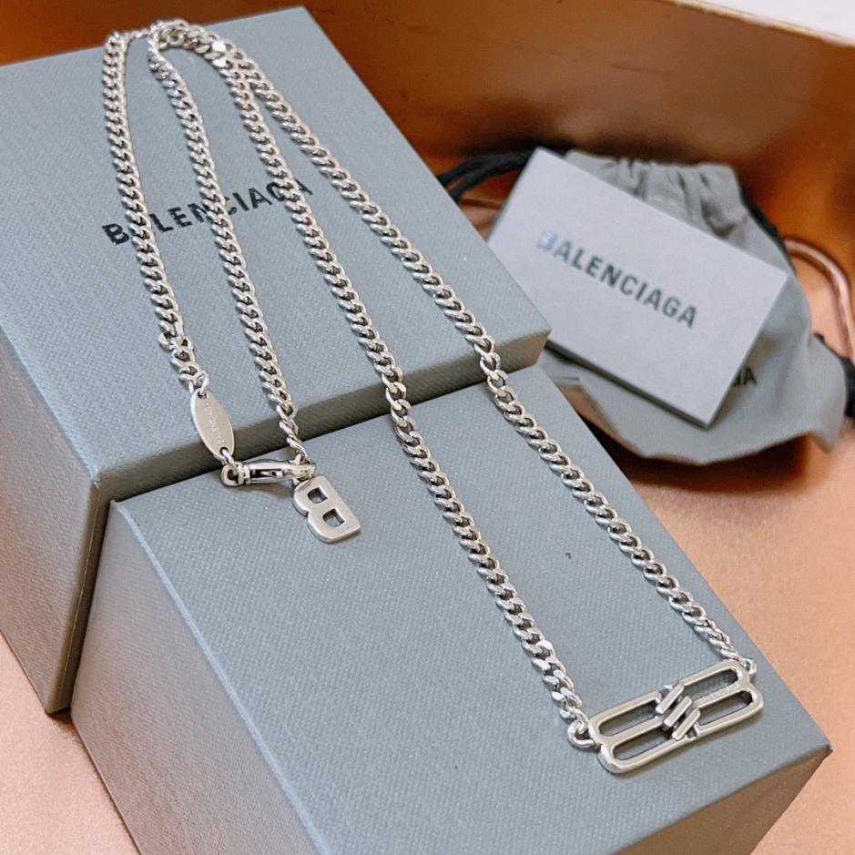 réplica,joyas,joyería,1:1,replica,fake,lujo,barato Balenciaga nuevo collar