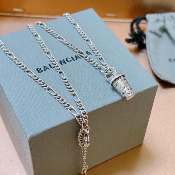 réplica,joyas,joyería,1:1,replica,fake,lujo,barato Balenciaga nuevo collar