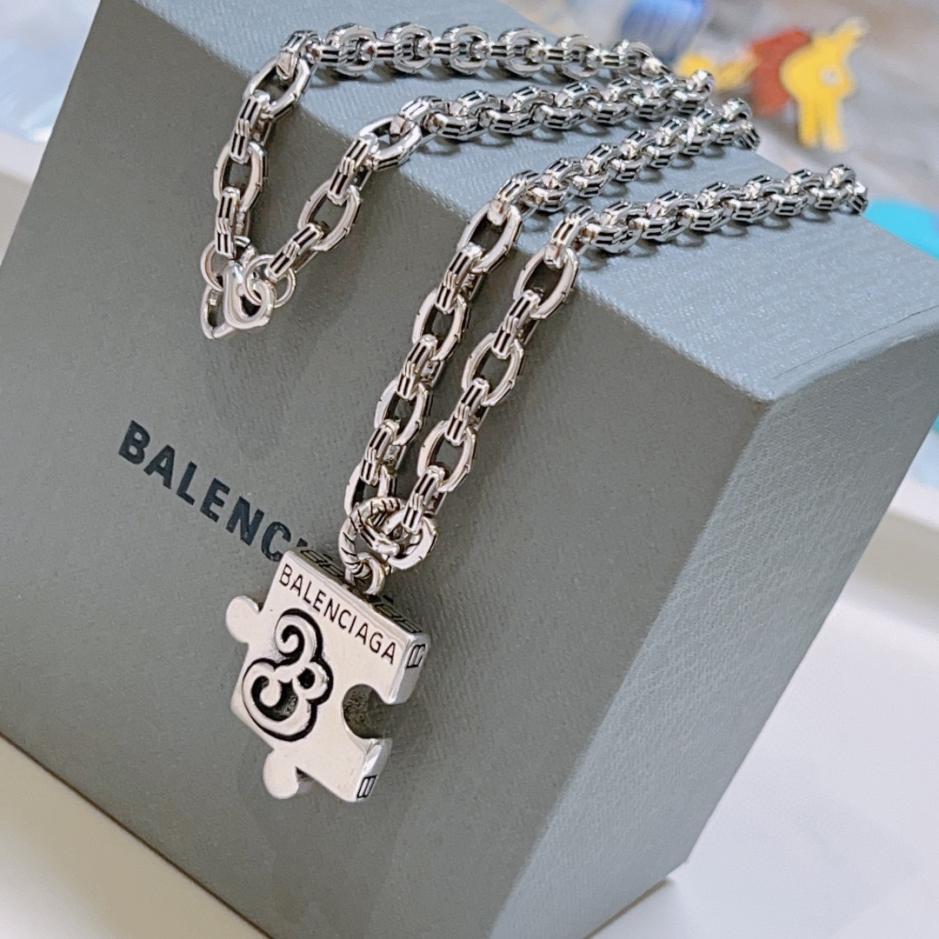 réplica,joyas,joyería,1:1,replica,fake,lujo,barato Balenciaga nuevo collar