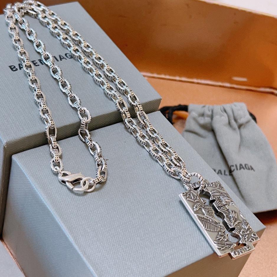réplica,joyas,joyería,1:1,replica,fake,lujo,barato Balenciaga nuevo collar