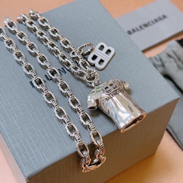 réplica,joyas,joyería,1:1,replica,fake,lujo,barato Balenciaga nuevo collar
