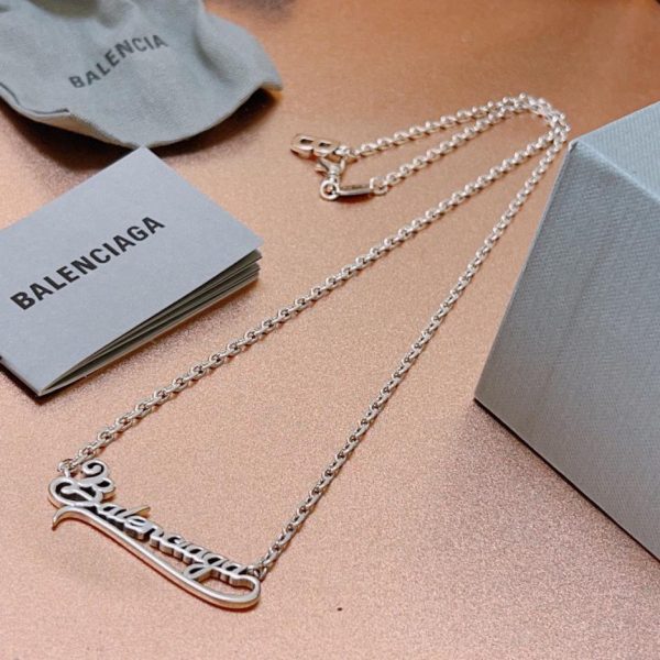 réplica,joyas,joyería,1:1,replica,fake,lujo,barato Balenciaga nuevo collar