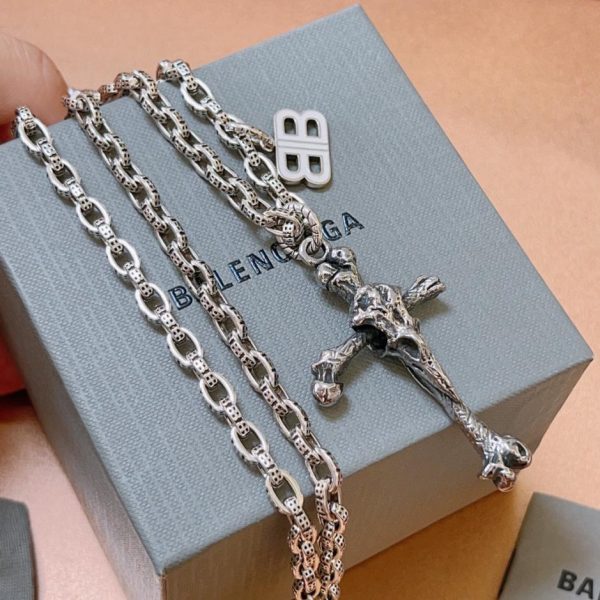 réplica,joyas,joyería,1:1,replica,fake,lujo,barato Balenciaga nuevo collar