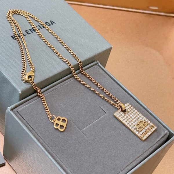 réplica,joyas,joyería,1:1,replica,fake,lujo,barato Balenciaga nuevo collar