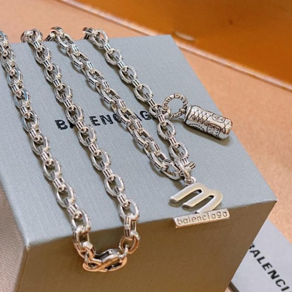 réplica,joyas,joyería,1:1,replica,fake,lujo,barato Balenciaga nuevo collar