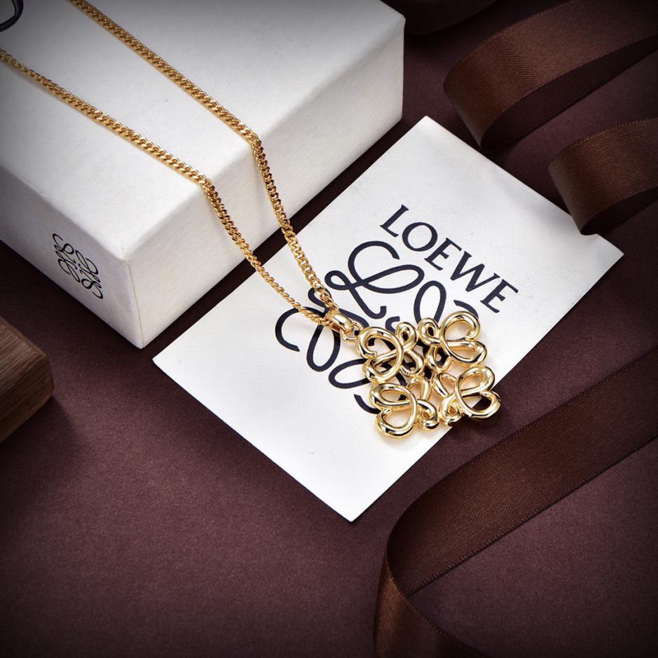 réplica,joyas,joyería,1:1,replica,fake,lujo,barato Pendientes LOEWE letras nuevas