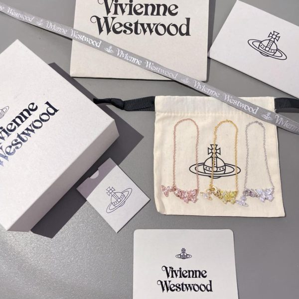 réplica,joyas,joyería,1:1,replica,fake,lujo,barato Vivienne Westwood Pulsera Super Hada Mariposa