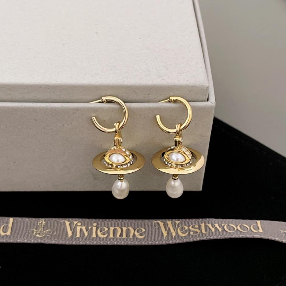 réplica,joyas,joyería,1:1,replica,fake,lujo,barato Pendientes Saturno de Vivienne Westwood