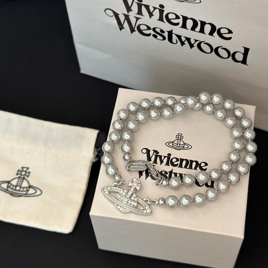 réplica,joyas,joyería,1:1,replica,fake,lujo,barato Vivienne Westwood Collar Saturno