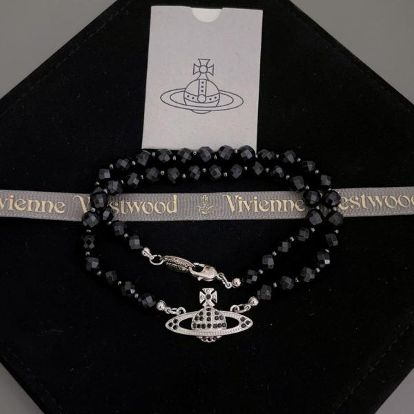 réplica,joyas,joyería,1:1,replica,fake,lujo,barato Collar Planeta Vivienne Westwood