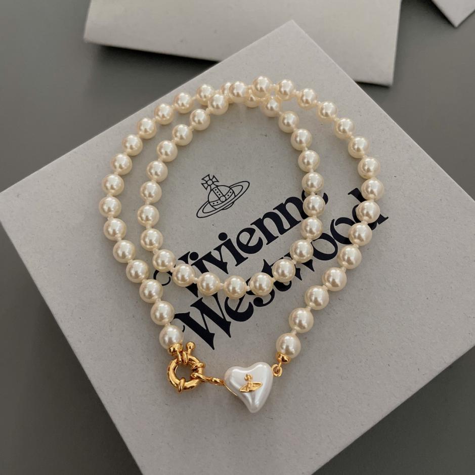 réplica,joyas,joyería,1:1,replica,fake,lujo,barato Collar de perlas de Vivienne Westwood