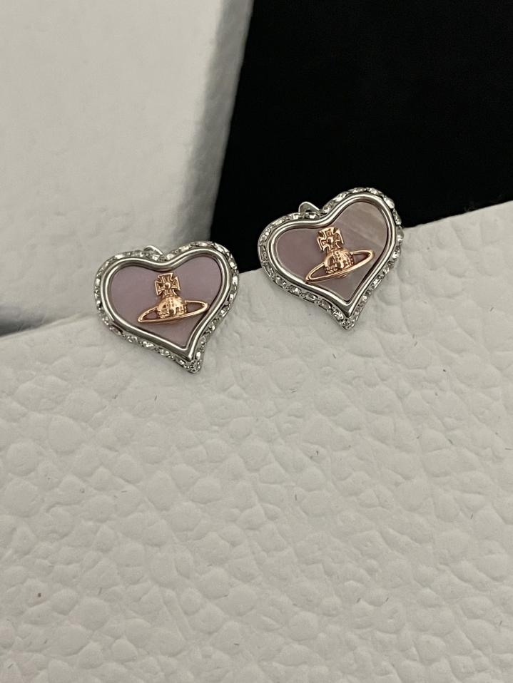 réplica,joyas,joyería,1:1,replica,fake,lujo,barato réplica,joyas,joyería,1:1,replica,fake,lujo,barato Pendientes de amor de Vivienne Westwood