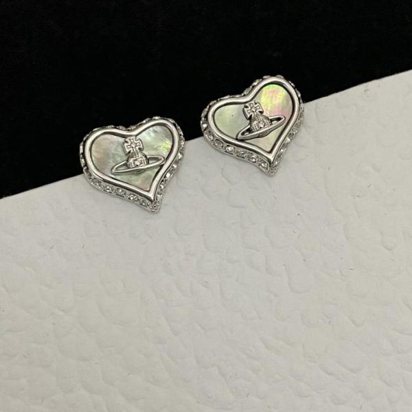 réplica,joyas,joyería,1:1,replica,fake,lujo,barato Pendientes de amor de Vivienne Westwood