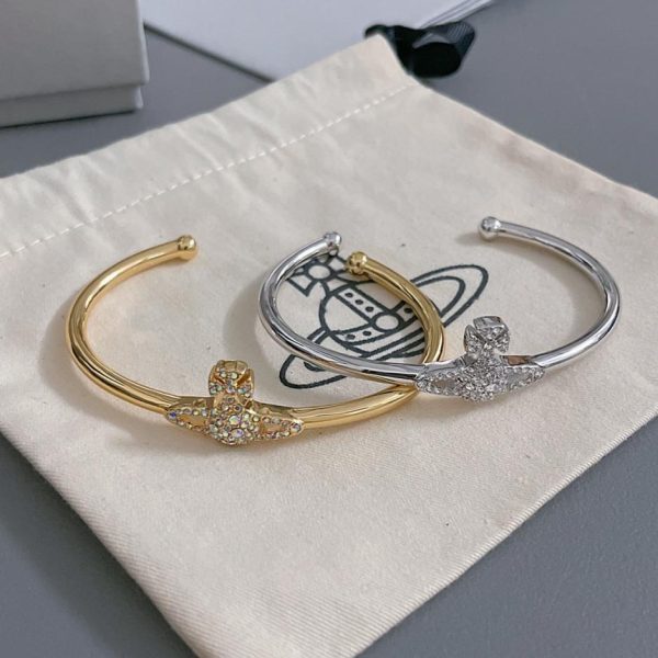 réplica,joyas,joyería,1:1,replica,fake,lujo,barato Vivienne Westwood Pulsera Saturno