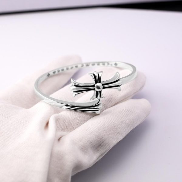 réplica,joyas,joyería,1:1,replica,fake,lujo,barato Pulsera Corazones Cromada