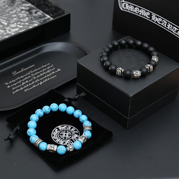 réplica,joyas,joyería,1:1,replica,fake,lujo,barato Pulsera Corazones Cromada