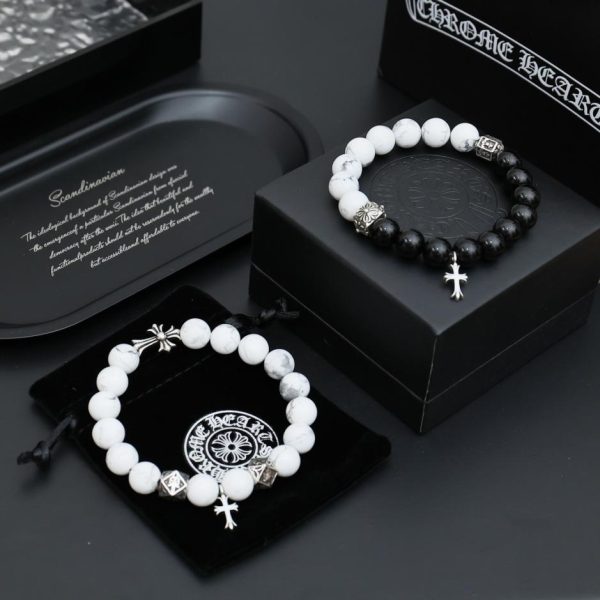 réplica,joyas,joyería,1:1,replica,fake,lujo,barato Pulsera Corazones Cromada