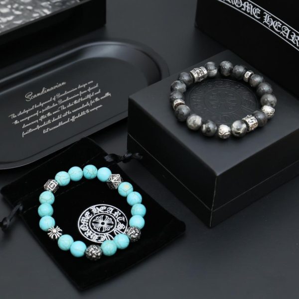 réplica,joyas,joyería,1:1,replica,fake,lujo,barato Pulsera Corazones Cromada
