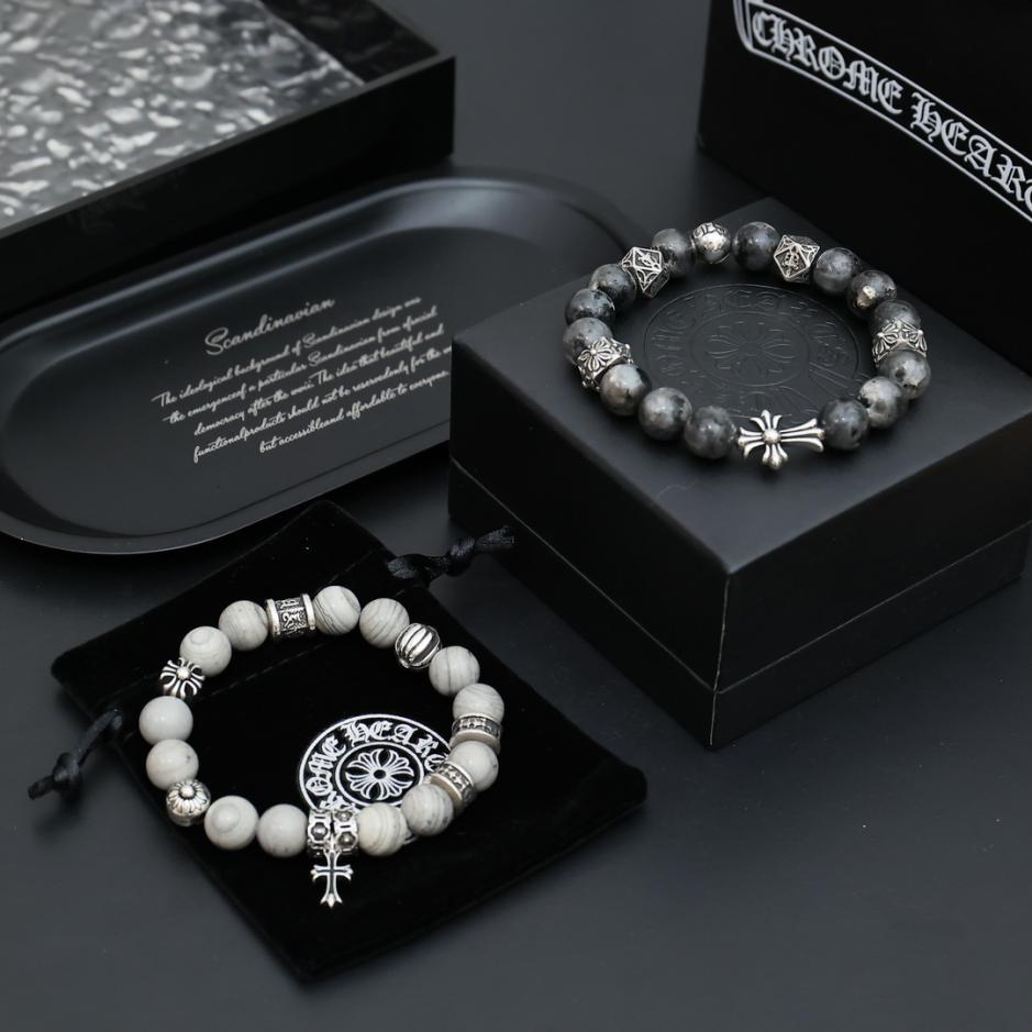 réplica,joyas,joyería,1:1,replica,fake,lujo,barato Pulsera Corazones Cromada