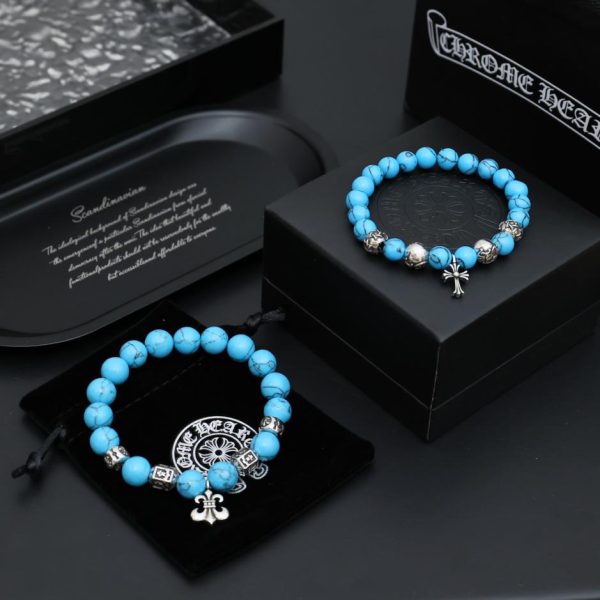 réplica,joyas,joyería,1:1,replica,fake,lujo,barato Pulsera Corazones Cromada