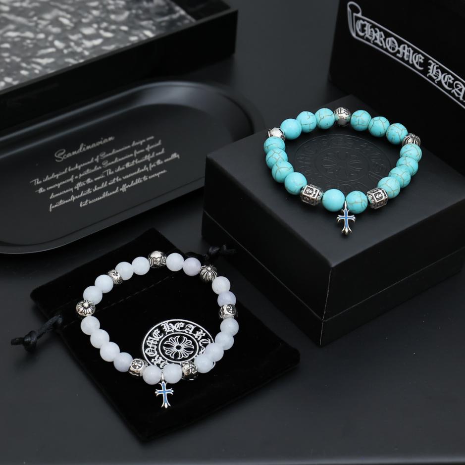 réplica,joyas,joyería,1:1,replica,fake,lujo,barato Pulsera Corazones Cromada