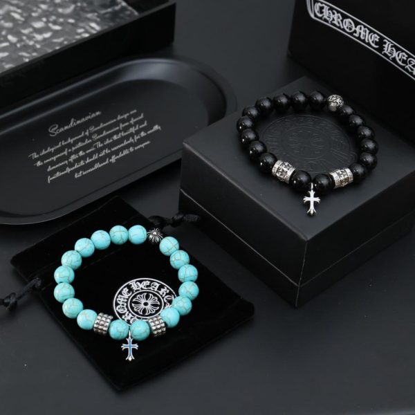 réplica,joyas,joyería,1:1,replica,fake,lujo,barato Pulsera Corazones Cromada