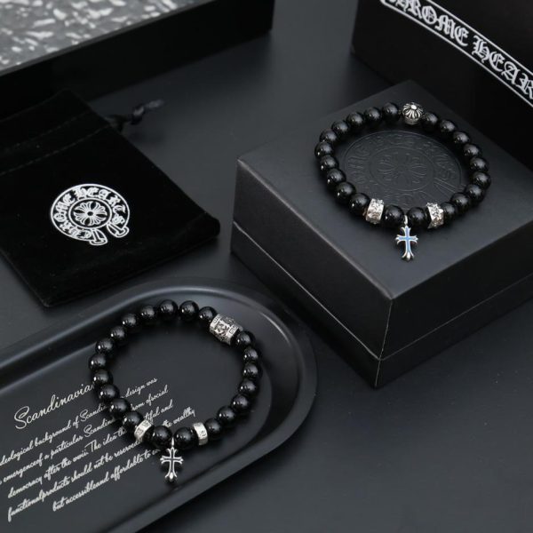 réplica,joyas,joyería,1:1,replica,fake,lujo,barato Pulsera Corazones Cromada