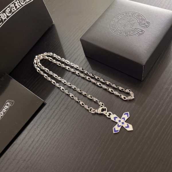 réplica,joyas,joyería,1:1,replica,fake,lujo,barato Collar vintage multielementos Chrome Hearts