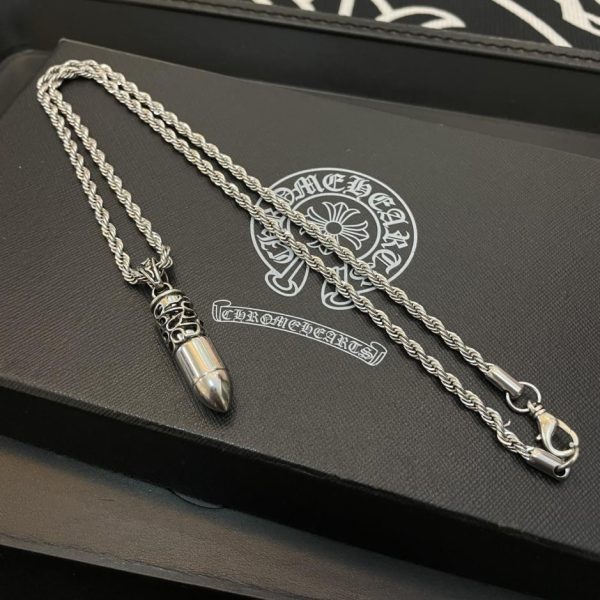 réplica,joyas,joyería,1:1,replica,fake,lujo,barato Collar vintage multielementos Chrome Hearts