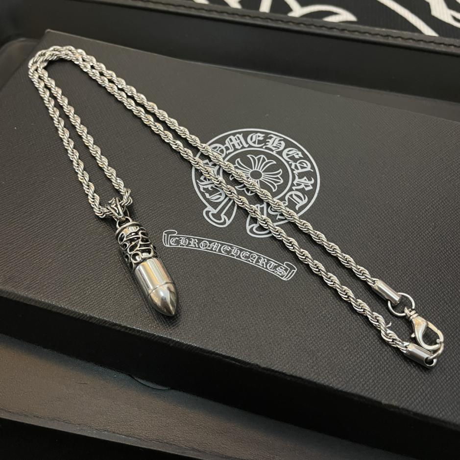 réplica,joyas,joyería,1:1,replica,fake,lujo,barato réplica,joyas,joyería,1:1,replica,fake,lujo,barato Collar vintage multielementos Chrome Hearts