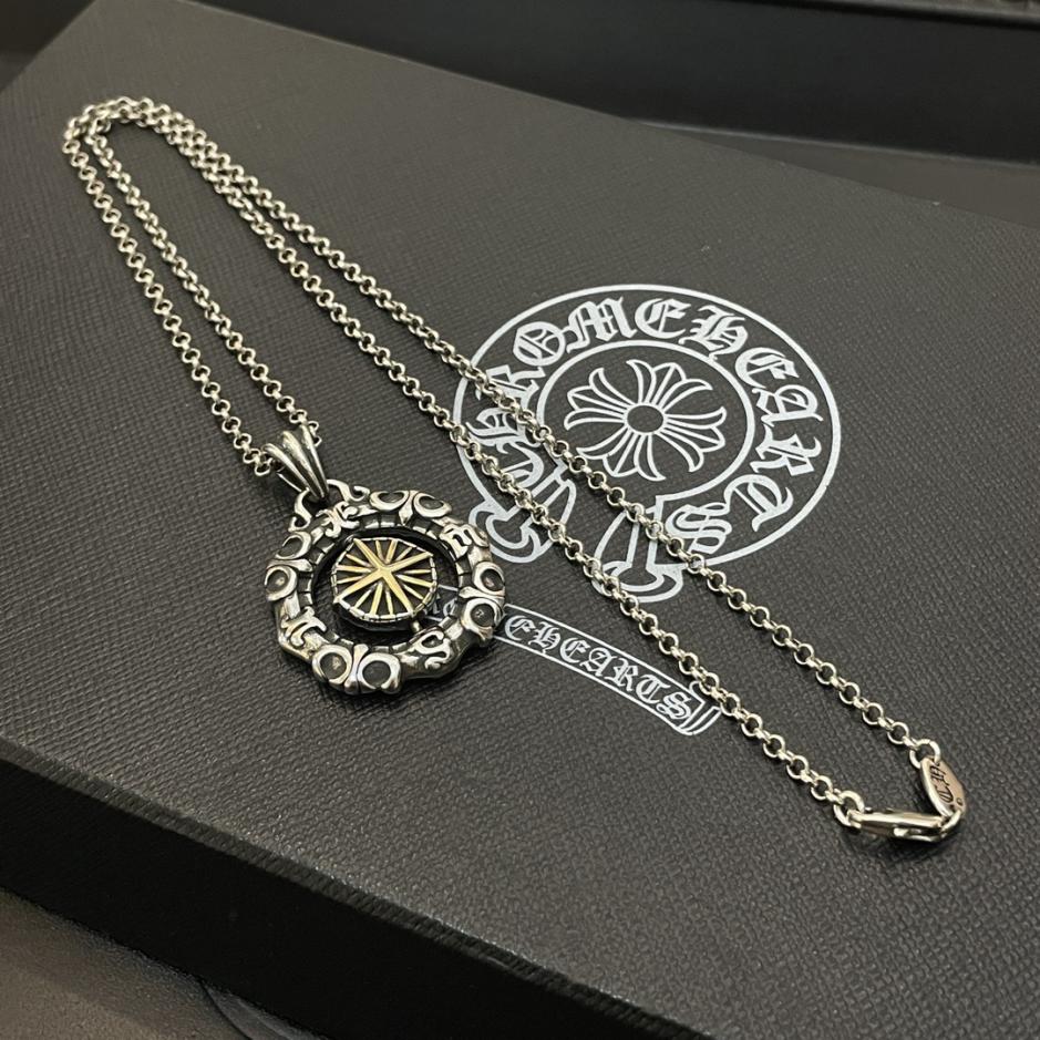 réplica,joyas,joyería,1:1,replica,fake,lujo,barato réplica,joyas,joyería,1:1,replica,fake,lujo,barato Collar vintage multielementos Chrome Hearts