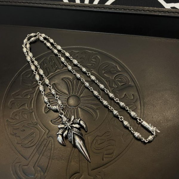 réplica,joyas,joyería,1:1,replica,fake,lujo,barato Collar vintage multielementos Chrome Hearts