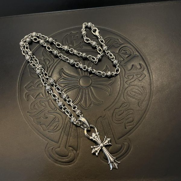 réplica,joyas,joyería,1:1,replica,fake,lujo,barato Collar vintage multielementos Chrome Hearts