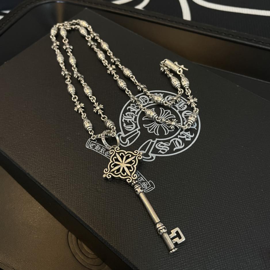 réplica,joyas,joyería,1:1,replica,fake,lujo,barato réplica,joyas,joyería,1:1,replica,fake,lujo,barato Collar vintage multielementos Chrome Hearts