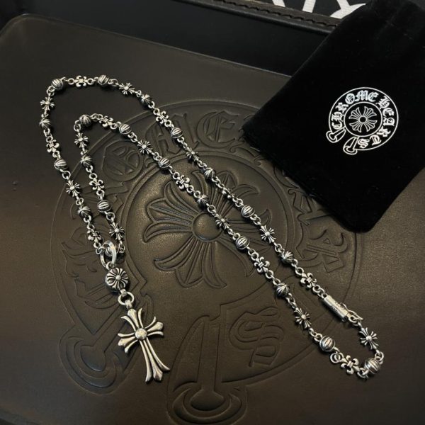réplica,joyas,joyería,1:1,replica,fake,lujo,barato Collar vintage multielementos Chrome Hearts