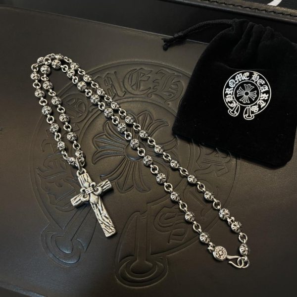 réplica,joyas,joyería,1:1,replica,fake,lujo,barato Collar vintage multielementos Chrome Hearts